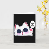 Niedlich Funny Cat Funny Anime Meme Nah I d Win Go Karte (Gelbe Blume)