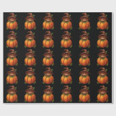 NIEDLICH FUNNY CAT PUMPKIN GESCHENKPAPIER (Flach)