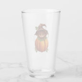 NIEDLICH FUNNY CAT PUMPKIN GLAS (Rückseite)