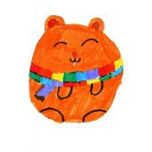 Niedlich Funny Christmas Cartoon Cat Personalisier Geschenkpapier