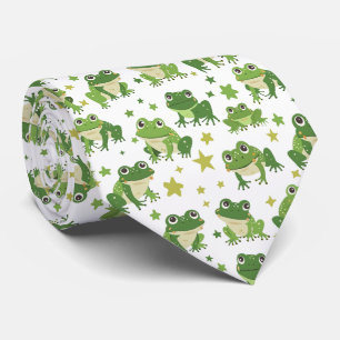 Niedlich Funny Colorful Frosch Neck Tie Krawatte