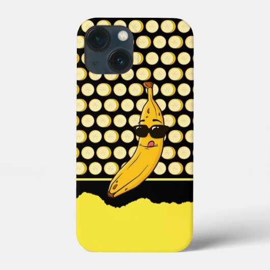 Niedlich Funny Cool Banana Case-Mate iPhone Hülle (Rückseite)