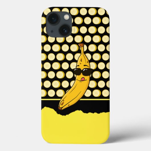 Niedlich Funny Cool Banana Case-Mate iPhone Hülle (Rückseite)