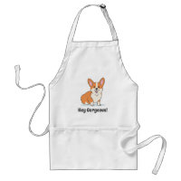 Niedlich Funny Corgi Puppy - Hey Corgeous