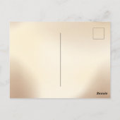 Niedlich Funny, dass ich an dich denke Postkarte (Rückseite)