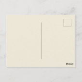 NIEDLICH FUNNY DOG OIL PAINING POSTKARTE (Rückseite)