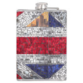 Niedlich Funny English BullDog Flachmann (Rückseite)