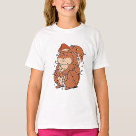 Niedlich Funny Festivals Eichhörnchen T-Shirt