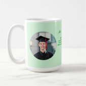 Niedlich Funny Frog Foto Message Abschluss Geschen Kaffeetasse (Links)