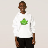 Niedlich Funny Frog Hoodie (Vorne ganz)