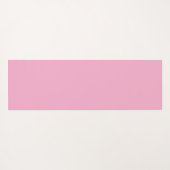 Niedlich Funny Girl Hot Pink Mops Yogamatte (Rückseite (Horizontal))