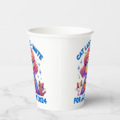 Niedlich Funny Girly Childless Cat Lady Unite Harr Pappbecher (Rechts)