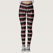 Niedlich Funny Gnomes Muster Weihnachten Leggings (Vorderseite)