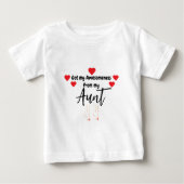Niedlich Funny Got meine Wahnsinn von.. Baby T-shirt (Vorderseite)
