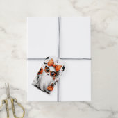 Niedlich Funny Halloween Ghost Geschenkanhänger (Mit Garn)