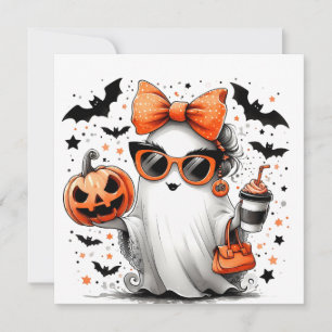 Niedlich Funny Halloween Ghost Save The Date
