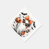 Niedlich Funny Halloween Ghost Serviette (Ecke)