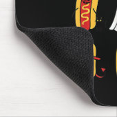 Niedlich Funny Halloweiners Hot Dog Ghosts Hallowe Mousepad (Ecke)