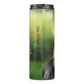 Niedlich & Funny Hund Schneider Thermosbecher (Rückseite)