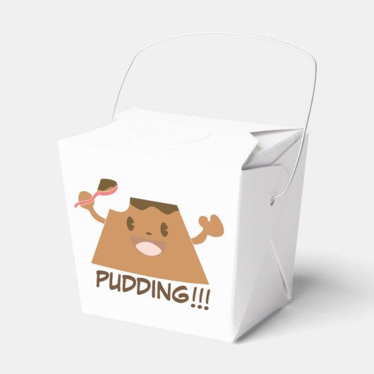 Niedlich Funny Kawaii Schokolade PUDDING!!! Geschenkschachtel (Vorderseite)
