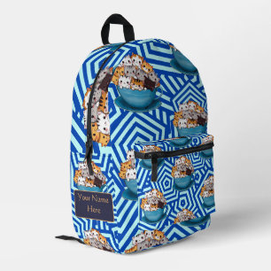 Niedlich Funny Kitten Custom Bedruckter Rucksack