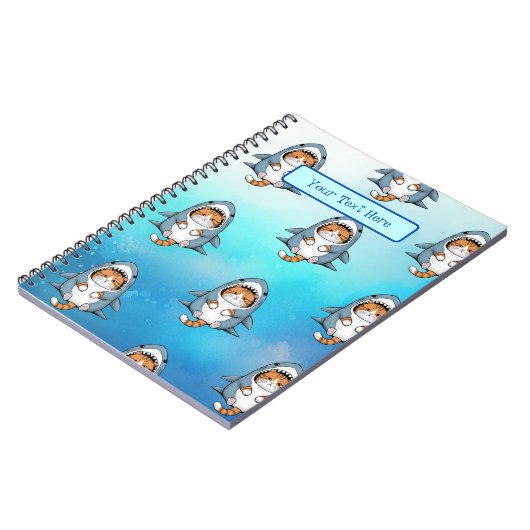 Niedlich Funny Kitten Custom Notizblock (Linke Seite)