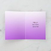 Niedlich Funny Lama Spaß Happy Birthday Karte (Innenseite)