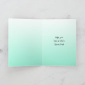 Niedlich Funny Lama Spaß Happy Birthday Karte (Innenseite)