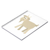 Niedlich Funny Little Goat Notizblock (Linke Seite)