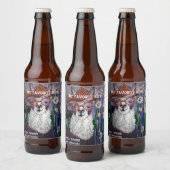 Niedlich Funny Mama Llama Behalte Ihr Cool Bierflaschenetikett (Flaschen)