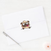 Niedlich Funny Mops Puppy - Aufkleber (Umschlag)