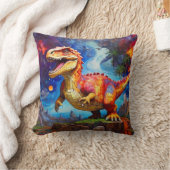Niedlich Funny Mosaic Dinosaurier Kissen Kissen Se (Decke)