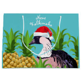 Niedlich & Funny Nene Kalikimaka Hawaii Weihnachts Große Geschenktüte (Vorderseite)