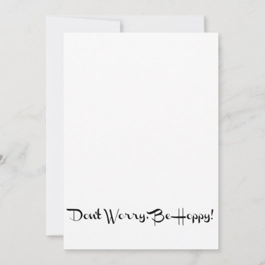 Niedlich Funny Panda Einladung (Rückseite)