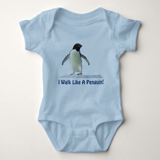 Niedlich Funny Penguin Baby Gear Baby Strampler (Vorderseite)