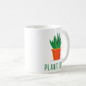 Niedlich Funny Pflanze Vater Kaffeetasse (VorderseiteRechts)