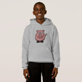 Niedlich Funny Pig Hoodie (Vorne ganz)