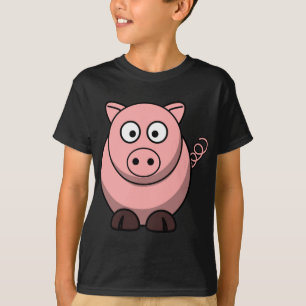 Niedlich Funny Pig T-Shirt