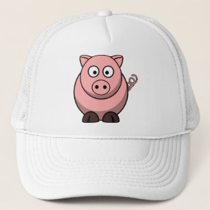 Niedlich Funny Pig Truckerkappe