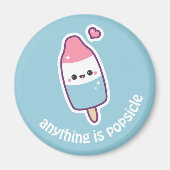 Niedlich Funny Popsicle Magnet (Vorne)