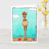 Niedlich Funny Pregnancy Baby Dusche Herzlichen Gl Karte (Gelbe Blume)