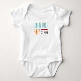 Niedlich & Funny Quarantine Baby 2020 Strampler