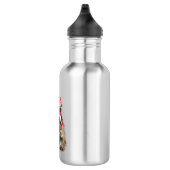 Niedlich Funny Raccoon Blown Kisses Liebe Herz Trinkflasche (Rechts)