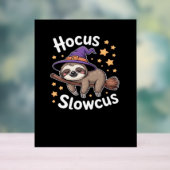 Niedlich Funny Sloth Halloween Essential T - Shirt Acrylschild (Neutral)