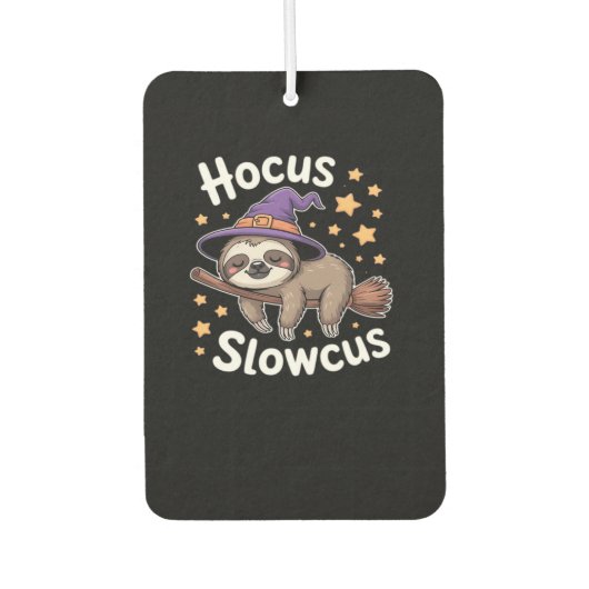 Niedlich Funny Sloth Halloween Essential T - Shirt Autolufterfrischer (Vorderseite)