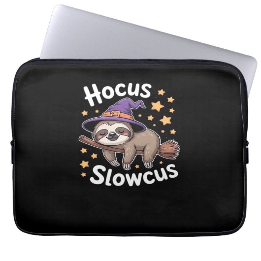 Niedlich Funny Sloth Halloween Essential T - Shirt Laptopschutzhülle (Vorderseite)