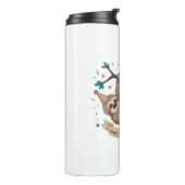 Niedlich Funny Sloth Happy Birthday Thermosbecher (Nach links gedreht)