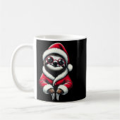 Niedlich Funny Sloth Weihnachtsmann Weihnachten We Kaffeetasse (Links)