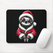 Niedlich Funny Sloth Weihnachtsmann Weihnachten We Mousepad (Mit Mouse)