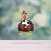 Niedlich Funny Soccer Erntedank Türkei Boys Acrylschild (Neutral)